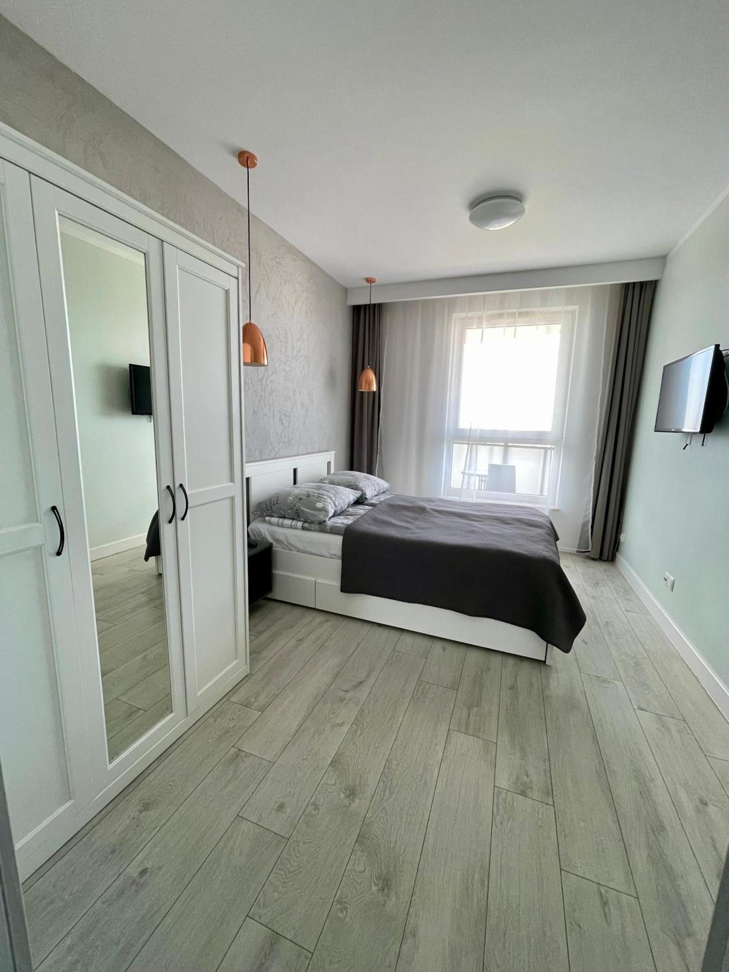 Bastion Walowa - Luxury Apartment With Beautiful View 格但斯克 外观 照片