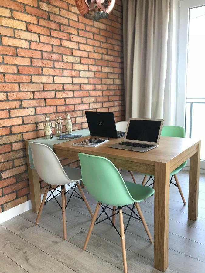 Bastion Walowa - Luxury Apartment With Beautiful View 格但斯克 外观 照片